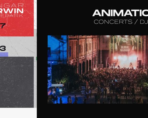Slide de présentation du Cride Festival : Animations, Concerts / DJ sets